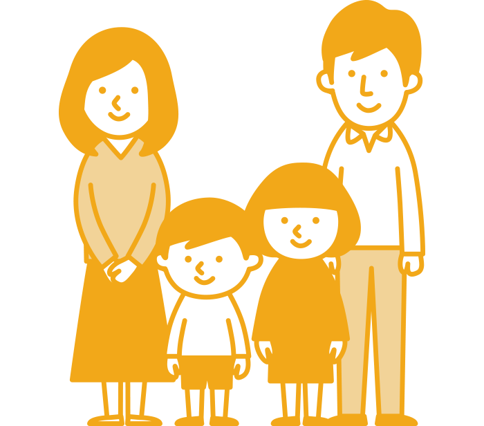 パパママ支援　イラスト
